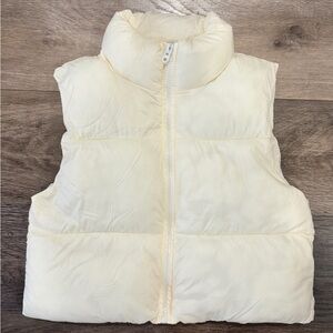 Amazon Kids Cream Puffer Vest